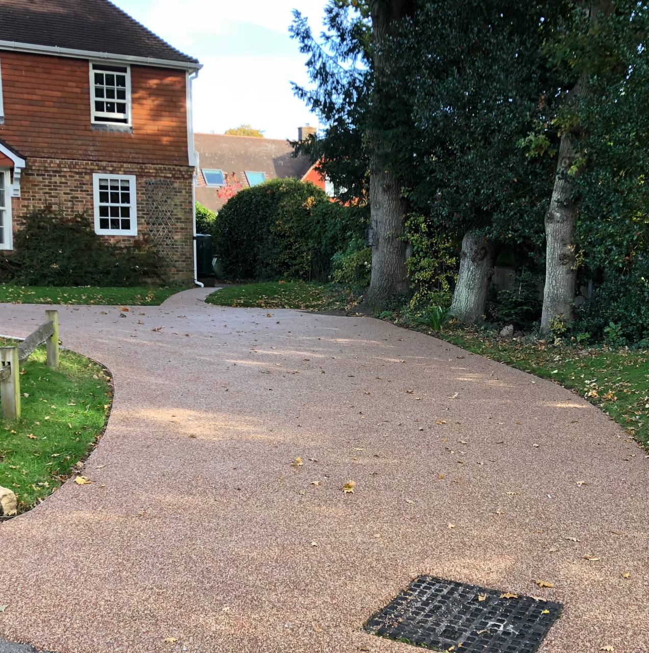 This is a photo of a Resin bound driveway carried out in a district of Bury. All works done by Resin Driveways Bury